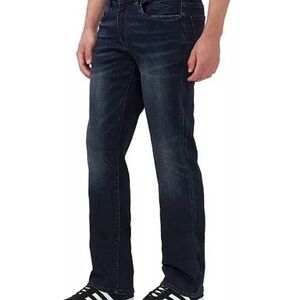 Buffalo David Bitton Men's Dark Indigo Straight Jeans